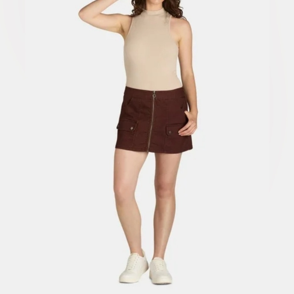 NWOT Cargo Mini Skirt Size Small